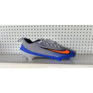 Nike Vapor Speed 3 Mens Football Cleats Size 11 Gray Blue Orange FB3303-001